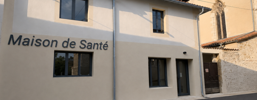 Facade entrée MSP Grenade sur Adour